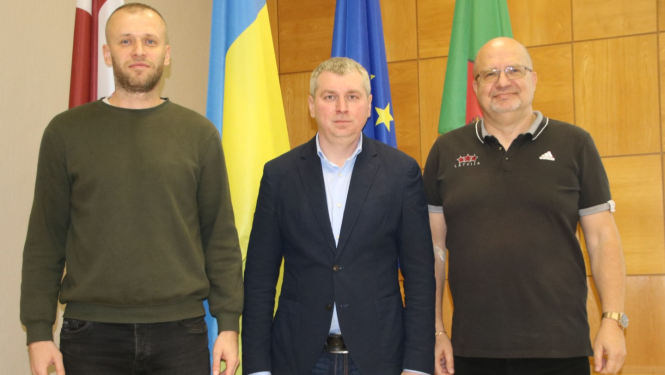 Pārrunā sadarbības iespējas ar Ukrainas basketbola klubu “Prometey”