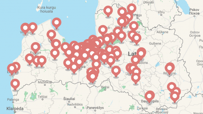 Skolu vakanču kartē Esiskolotajs.lv pieejamas teju 350 vakances pedagogiem