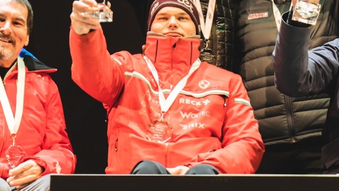Aicinām šodien Valkā sagaidīt Eiropas čempionu un pasaules vicečempionu parabobslejā Arturu Klotu