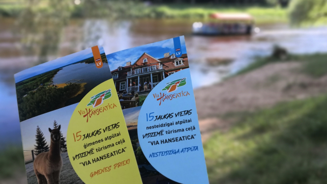 Izdoti divi jauni ceļveži tūrisma ceļa VIA HANSEATICA Vidzemē iepazīšanai