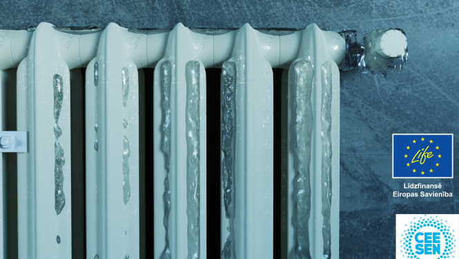 Vecā tipa čuguna baterijas radiators