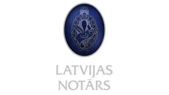 Latvijas notāra logo