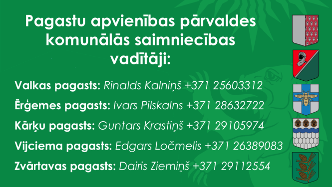 Zaļš baneris ar numuriem