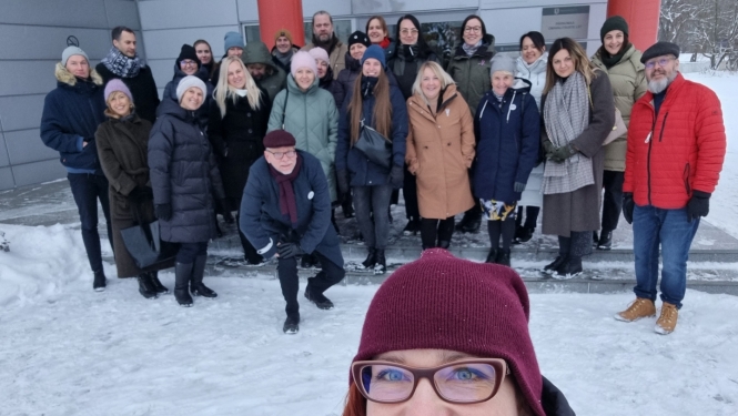 Projekta dalībnieku kopbilde