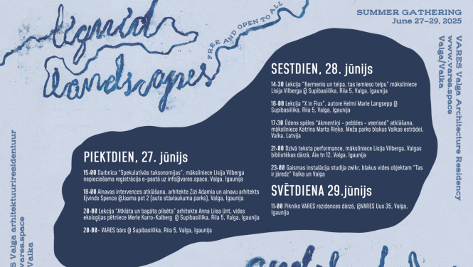 Pasākumu programma