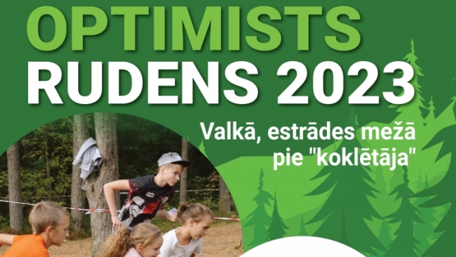 Rudens Optimista 2023 afiša
