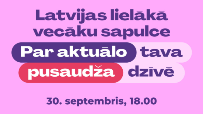 Latvijas lielākā vecāku sapulce