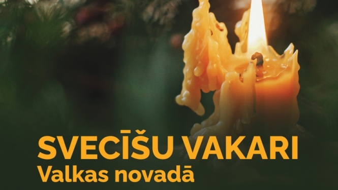 Svecīšu vakaru afiša