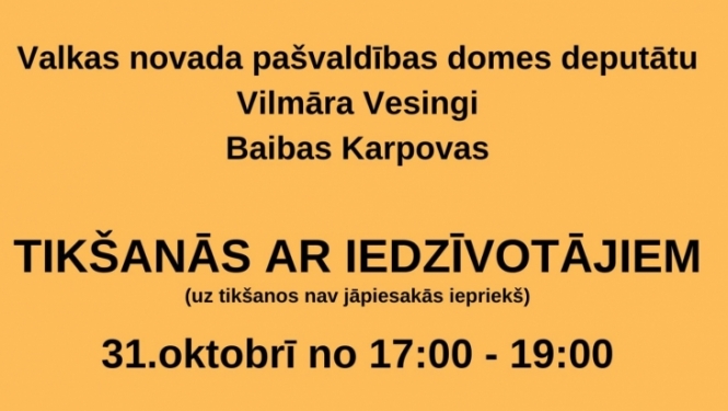 Deputātu porteti uz oranža fona