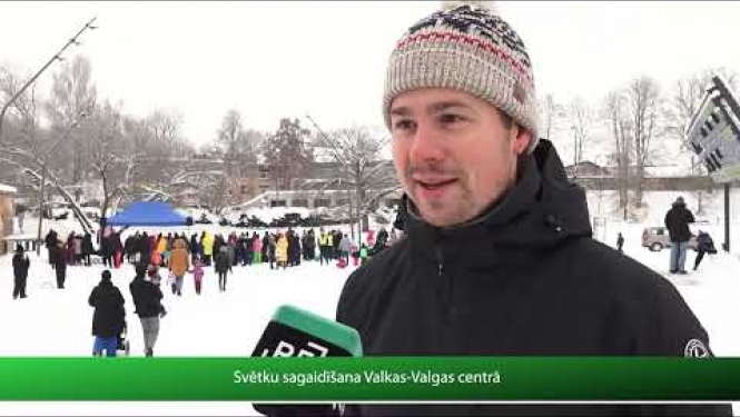 Svētku sagaidīšana Valkas - Valgas centrā