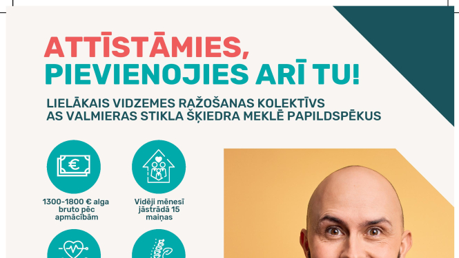 Atvērtās durvju dienas AS VALMIERAS STIKLA ŠĶIEDRA