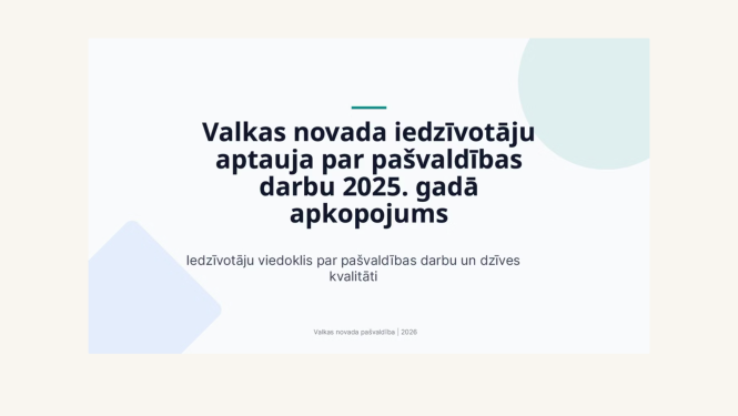 Aptaujas kopsavilkums