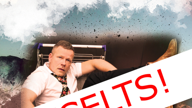 6. aprīlī Valkas pilsētas kultūras namā plānotā Kārļa Anitena monoizrāde “Liftā un ratiņos” ATCELTA!