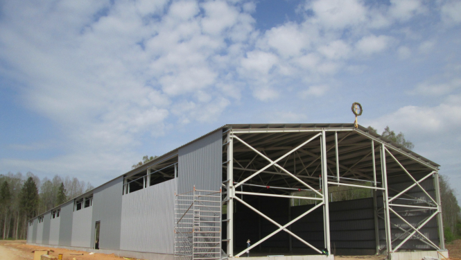 Notiek ražošanas teritorijas “Ķieģeļceplis” būvdarbi