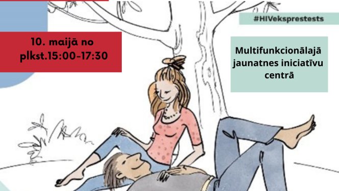 Vai viss ir tik labi, kā izskatās? Veic HIV testu!