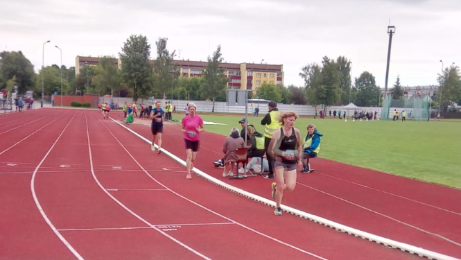 Valkas novada sporta veterāni izcīna medaļas LSVS 59.sporta spēlēs vieglatlētikā