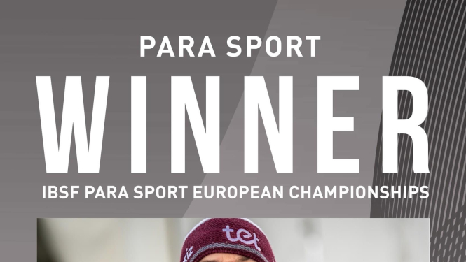 Valcēnietis Arturs Klots kļūst par Eiropas čempionu parabobslejā