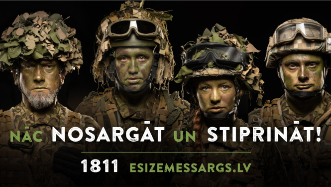 Ar kampaņas video “Nāc nosargāt un stiprināt!” aicina iedzīvotājus iesaistīties valsts aizsardzībā