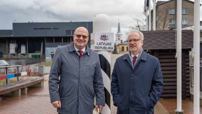 Neoficiālā vizītē Valkā viesojās Valsts prezidents E.Levits