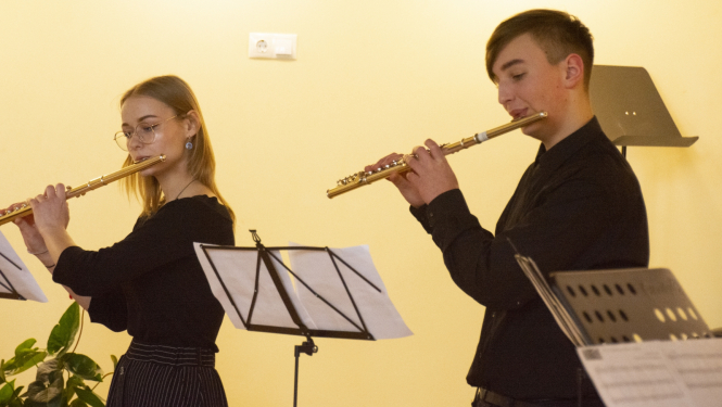 Attēls no pūšaminstrumentu koncerta