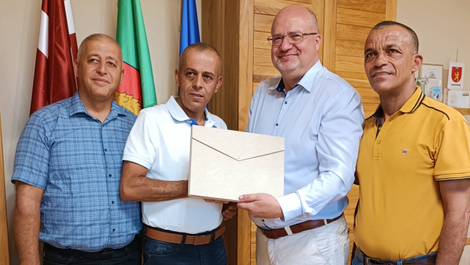 Valkas pašvaldībā viesojas pārstāvji no sadraudzības pilsētas Ibillinas