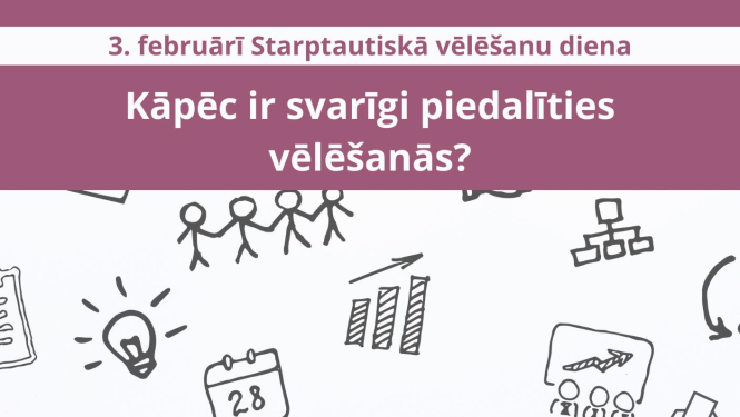 Atzīmējot Starptautisko vēlēšanu dienu, vēlētāji aicināti dalīties ar pārdomām, kāpēc jāpiedalās vēlēšanās