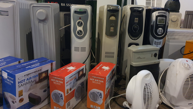 Ukrainas atbalstam saziedotas 85 sildierīces