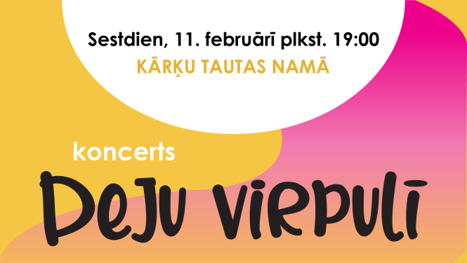 Sestdien Kārķu tautas namā virpuļos dažādu paaudžu dejotāji