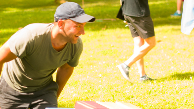 Valkas pagasta 20.sporta spēlēs sīva cīņa par uzvaru