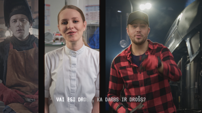 Valsts darba inspekcija izdod dziesmu “ESI DROŠS, ka darbs ir drošs!”