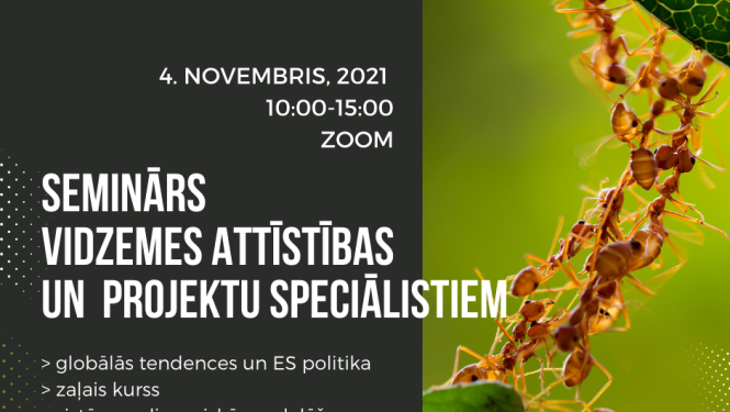 Vidzemes reģiona pašvaldību speciālistus un citus interesentus 4. novembrī aicina uz semināru par iespējām un metodēm, kā pašvaldība var sekmēt vietējo attīstību