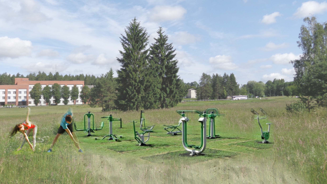 Tiek uzsākti būvniecības darbi projektam “Esi kustīgs un lustīgs Valkā”