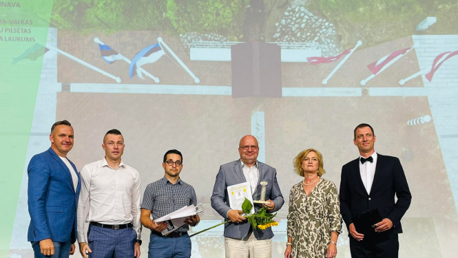 Valkas - Valgas centrs gūst atzinību "Gada labākā būve Latvijā 2021" skatē