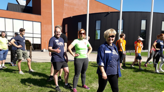 Valkas - Valgas Uzņēmēji tiekas sporta dienā Valgā