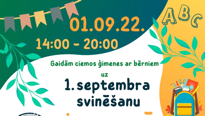 Viesu nams "Ausmas" aicina ģimenes svinēt Zinību dienu "Ausmās"