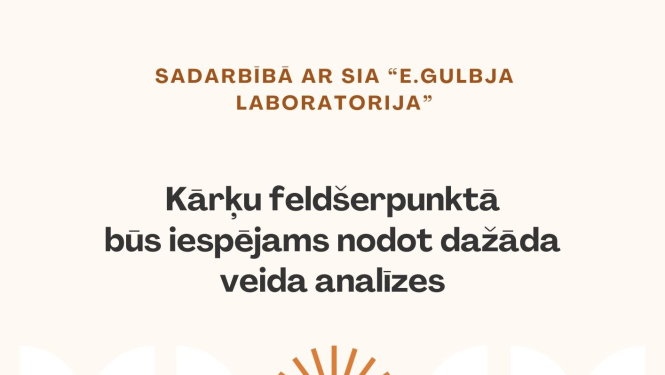 Kārķu feldšerpunkts paplašina pakalpojumu klāstu