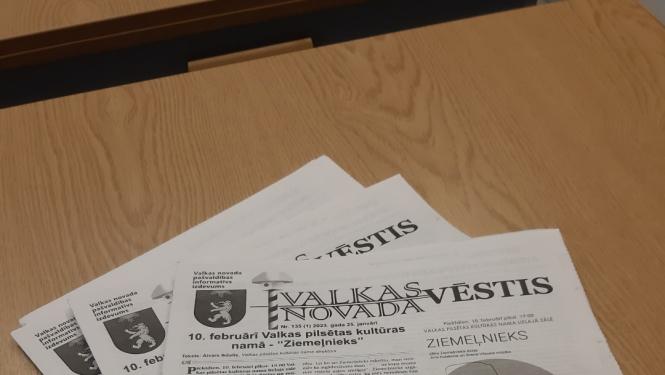 Izdots jaunākais pašvaldības informatīvā izdevuma numurs