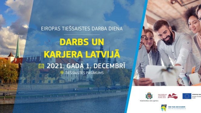 Darba devējus, kuri meklē darbiniekus, aicinām pieteikties dalībai NVA un EURES tiešsaistes darba dienā "Darbs un karjera Latvijā"