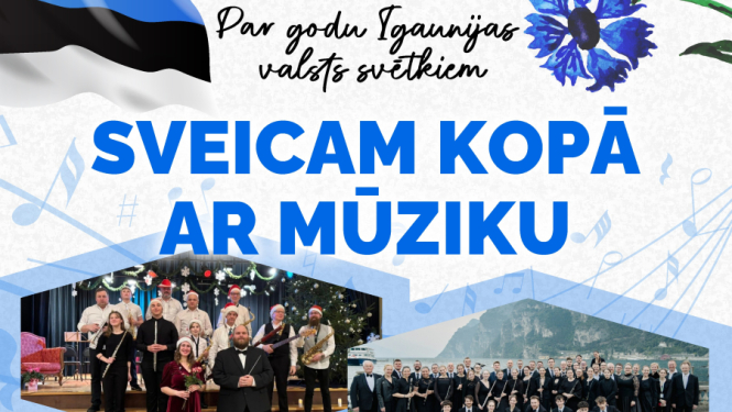 Sveicam kopā ar mūziku