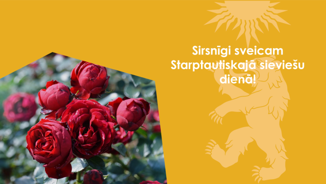 Sveiciens sieviešu dienā!