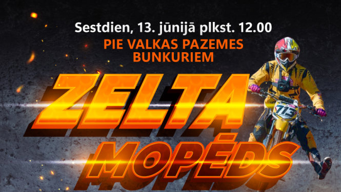 Zelta mopēds