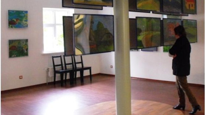 Mākslas plenēra „Kas ir Nipernādijs“ laikā tapušo dabas gleznojumu izstāde