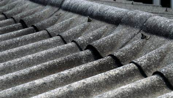 Aptauja par azbestu saturošu šīfera jumta seguma apjomu