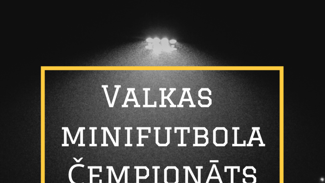 20. novembrī notiks Valkas novada Minifutbola čempionāts