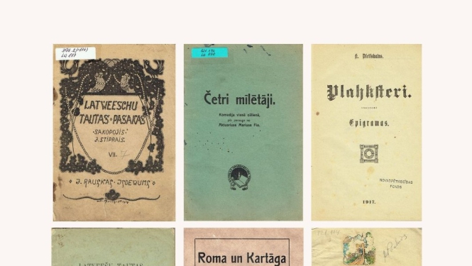 Apskatāma izstāde "Grāmatu vecmāmiņas Valkas bibliotēkā"