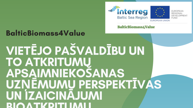 Atvērta pieteikšanās starptautiskai konferencei par pašvaldību un uzņēmumu perspektīvām un izaicinājumiem bioatkritumu apsaimniekošanā