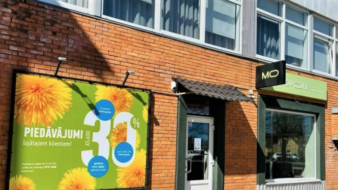 Valkā atvēries Optika Metropole veikals