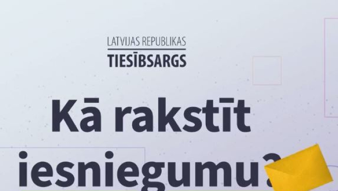Videopamācība: “Kā rakstīt iesniegumu?”