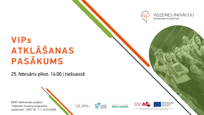 Tiek uzsākta unikāla atbalsta programma reģionā - “Vidzemes inovāciju programma studentiem”