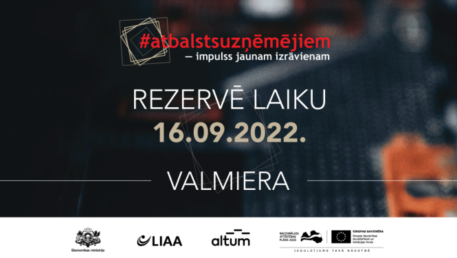Valmierā š.g. 16. septembrī notiks šā gada pēdējais forums par atbalstu uzņēmējiem
